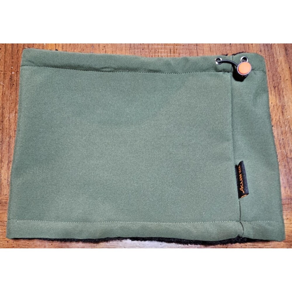 NWOT Unisex Heavyweight Neck Gaiter Windproof Waterproof Adjustable Hunter Green